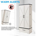 72 - Inch Tall Farmhouse Kitchen Pantry Cabinet - Stylish Storage Cupboard