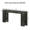 70.9 - Inch Console Sofa Table for Living Room, Entryway, and Hallway